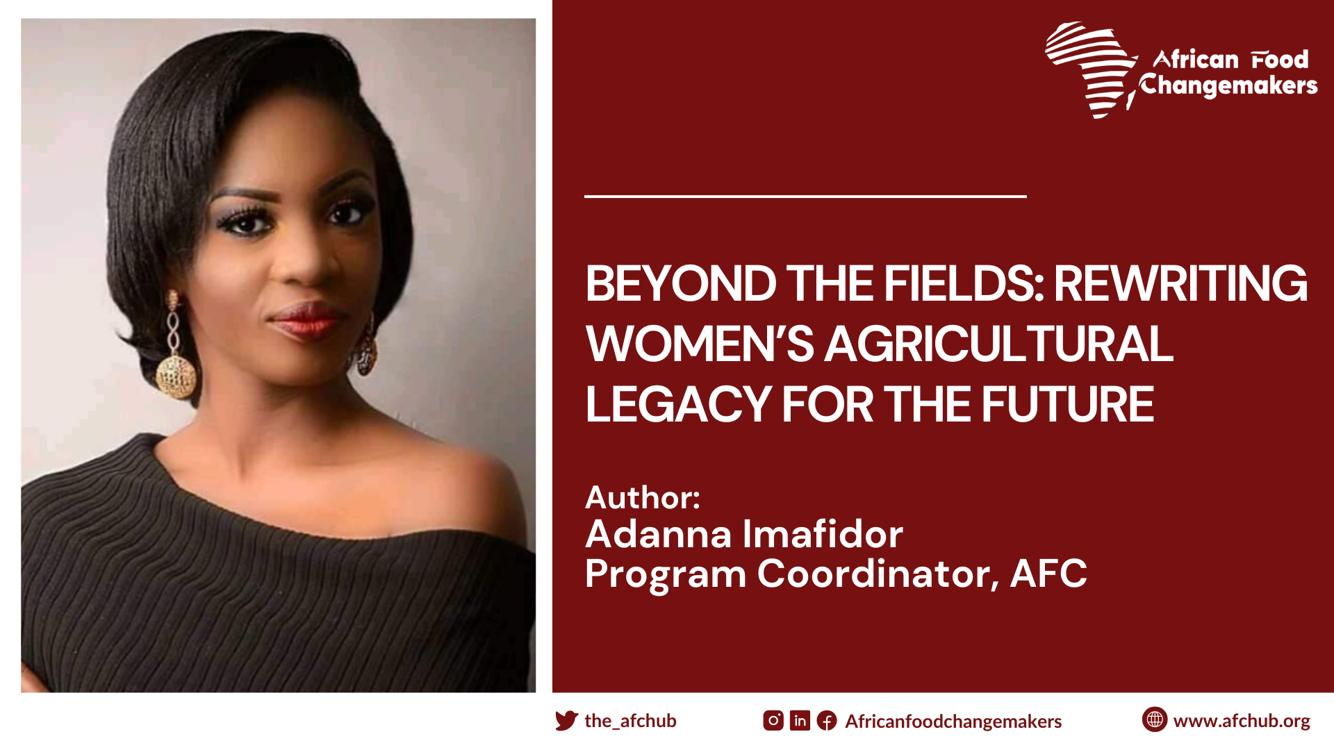 Beyond the Fields: Rewriting Women’s Agricultural Legacy for the Future